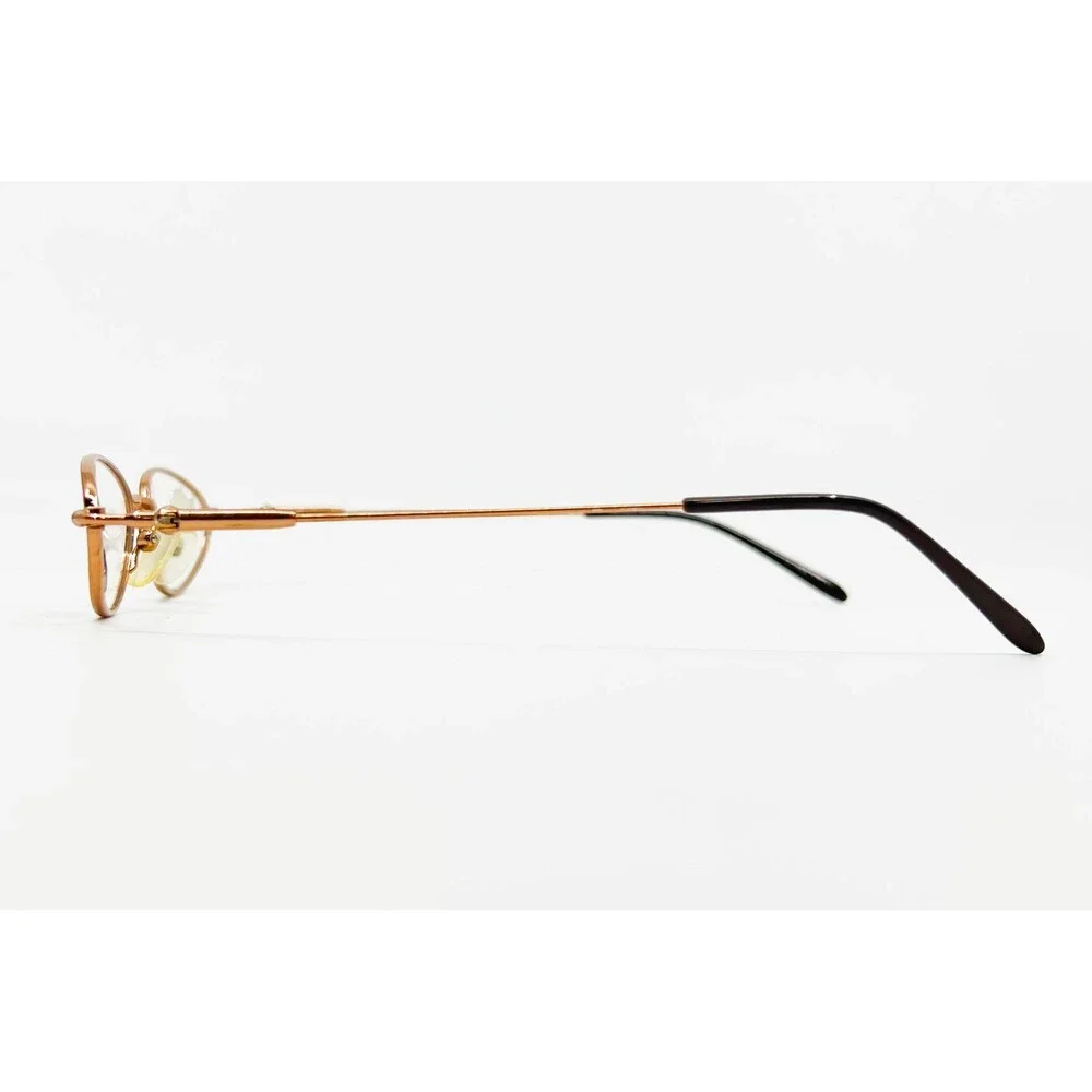 Little League Eyeglass Frames Boys Bronze New Spring Hinge Oval 42-18-125